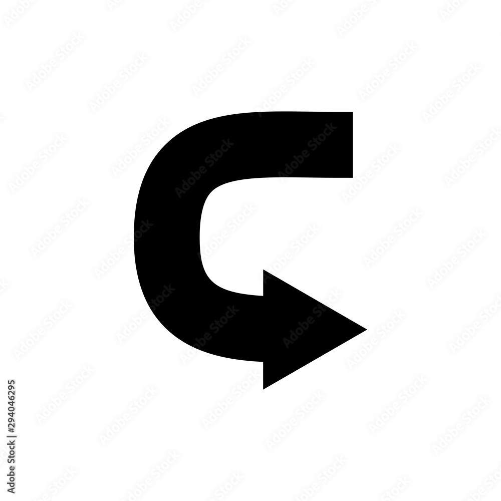 arrow icon vector trendy flat design arrow icon vector trendy flat design
