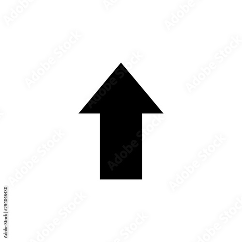 arrow icon vector trendy flat design