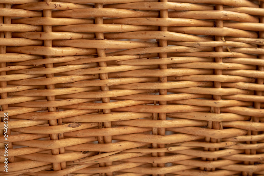 Wicker basket texture. Background nature pattern wood Wicker basket texture. Background nature pattern wood