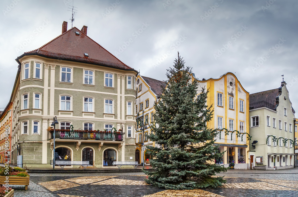 Main square in Eichstatt, Germany