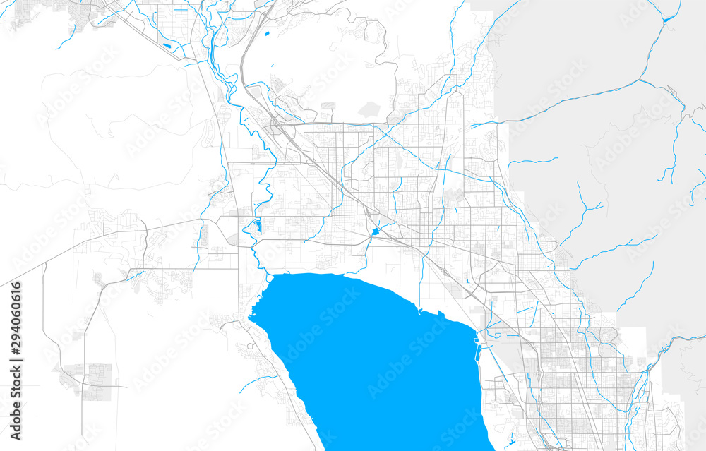 Rich Detailed Vector Map Of Lehi Utah Usa Stock Vector Adobe Stock 4916