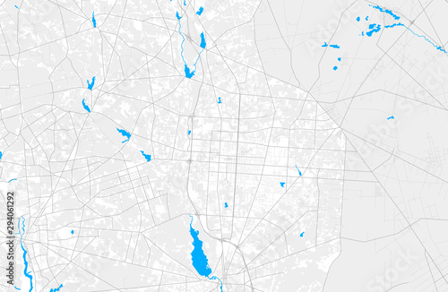 Rich detailed vector map of Vineland, New Jersey, USA © netsign