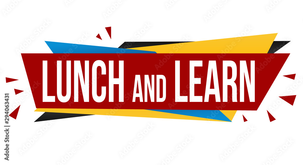 Lunch and learn banner design