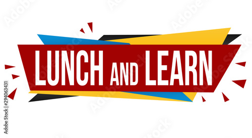 Lunch and learn banner design
