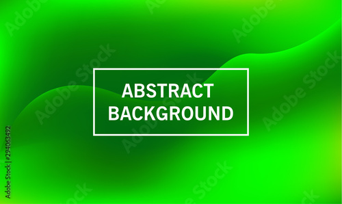 Green abstract background design, with gradient color composition, used for background, cover, landing page etc.