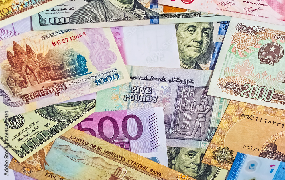 Obraz premium background banknote money concept investment