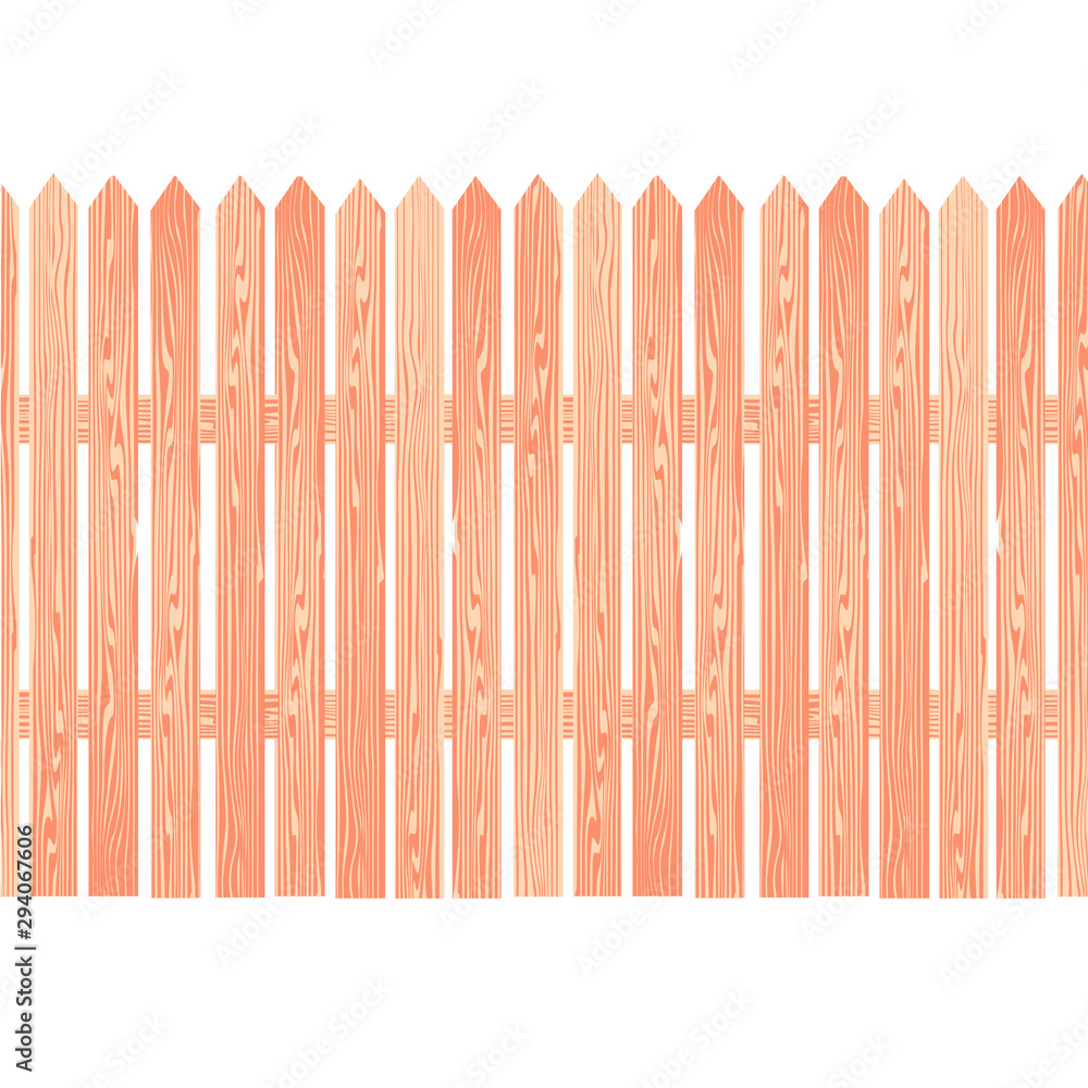 Wood fence seamless pattern art design elements stock vector illustration for web, for print Wood fence seamless pattern art design elements stock vector illustration for web, for print