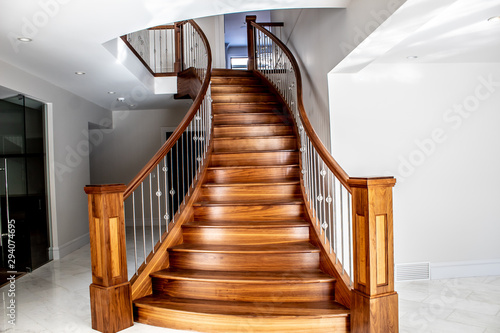 staircase in modern building