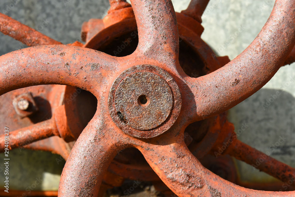 Abstract Metal Wheel Abstract Metal Wheel