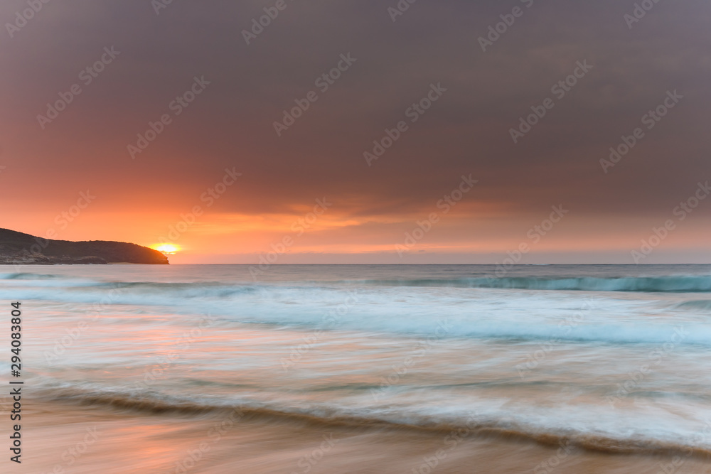 Soft Sun Rise Seascape