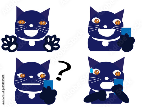 猫のイメージ仕草５