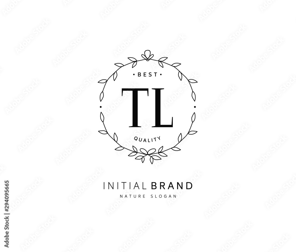T L TL Beauty vector initial logo, handwriting logo of initial signature, wedding, fashion, jewerly, boutique, floral and botanical with creative template for any company or business. T L TL Beauty vector initial logo, handwriting logo of initial signature, wedding, fashion, jewerly, boutique, floral and botanical with creative template for any company or business.