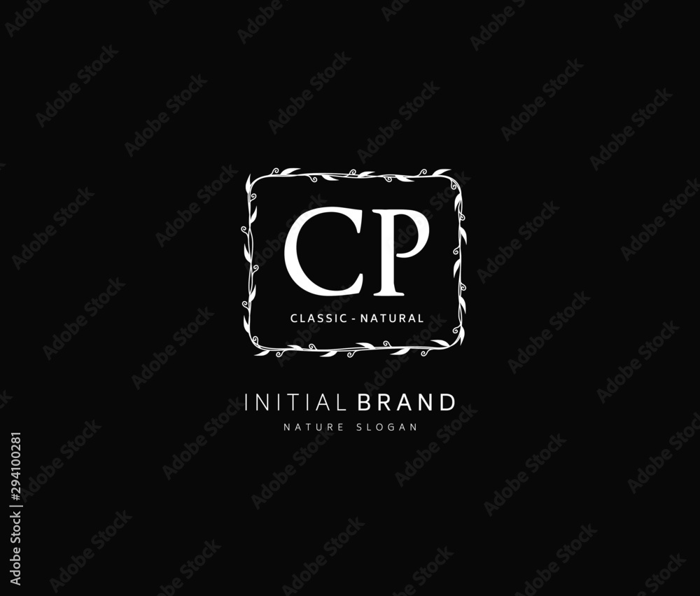 C P CP Beauty vector initial logo, handwriting logo of initial signature, wedding, fashion, jewerly, boutique, floral and botanical with creative template for any company or business. C P CP Beauty vector initial logo, handwriting logo of initial signature, wedding, fashion, jewerly, boutique, floral and botanical with creative template for any company or business.