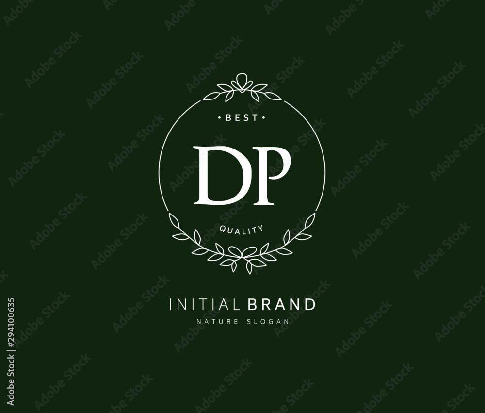 D P DP Beauty vector initial logo, handwriting logo of initial signature, wedding, fashion, jewerly, boutique, floral and botanical with creative template for any company or business. D P DP Beauty vector initial logo, handwriting logo of initial signature, wedding, fashion, jewerly, boutique, floral and botanical with creative template for any company or business.