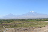 Nature of Armenia.View of Ararat