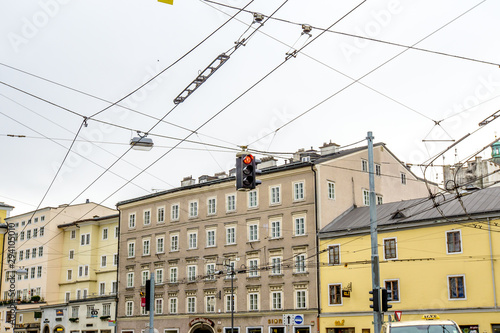 traffic light in salzburg austria