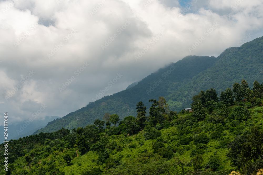 Landscape near Tura Peak,Garo Hills,Meghalaya,India