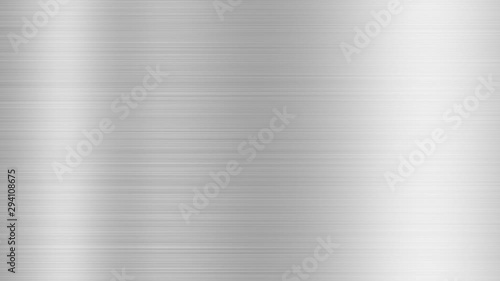 light motion on silver metal background