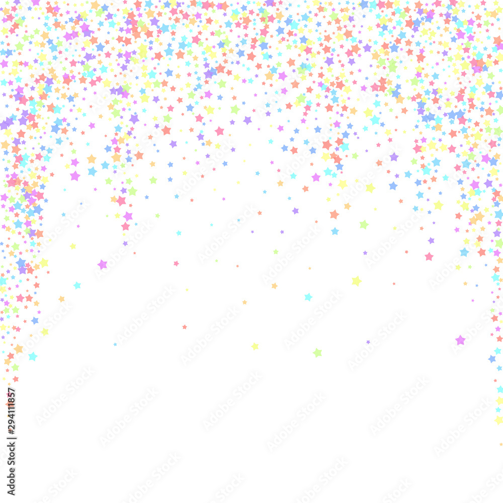 Festive confetti. Celebration stars. Colorful star Festive confetti. Celebration stars. Colorful star