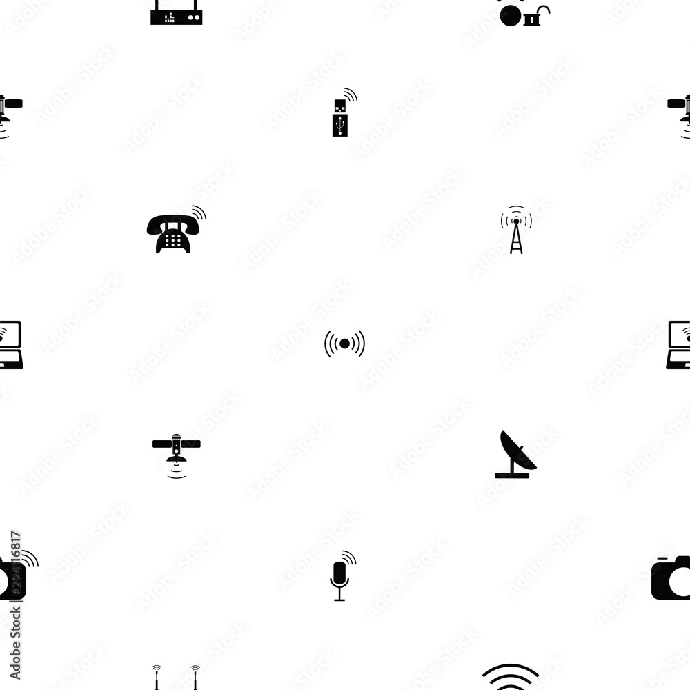 wireless seamless pattern background icon. wireless seamless pattern background icon.