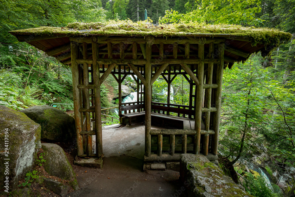 Triberg waterfalls, Germany.