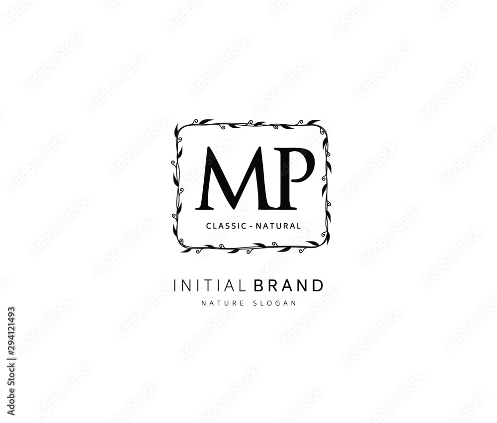 M P MP Beauty vector initial logo, handwriting logo of initial signature, wedding, fashion, jewerly, boutique, floral and botanical with creative template for any company or business. M P MP Beauty vector initial logo, handwriting logo of initial signature, wedding, fashion, jewerly, boutique, floral and botanical with creative template for any company or business.