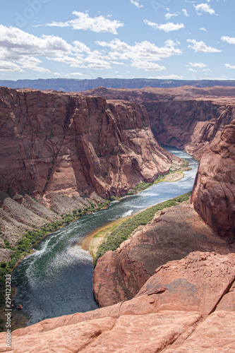 Colorado River between Glen Canyon Dam and Lee's Ferry, Page, AZ.