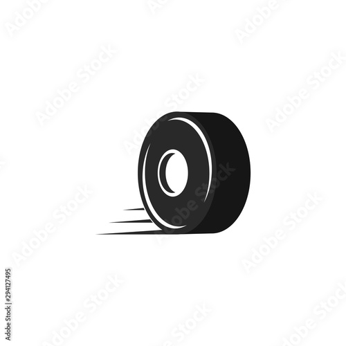 Set of tires logo vector icon illustration template design 