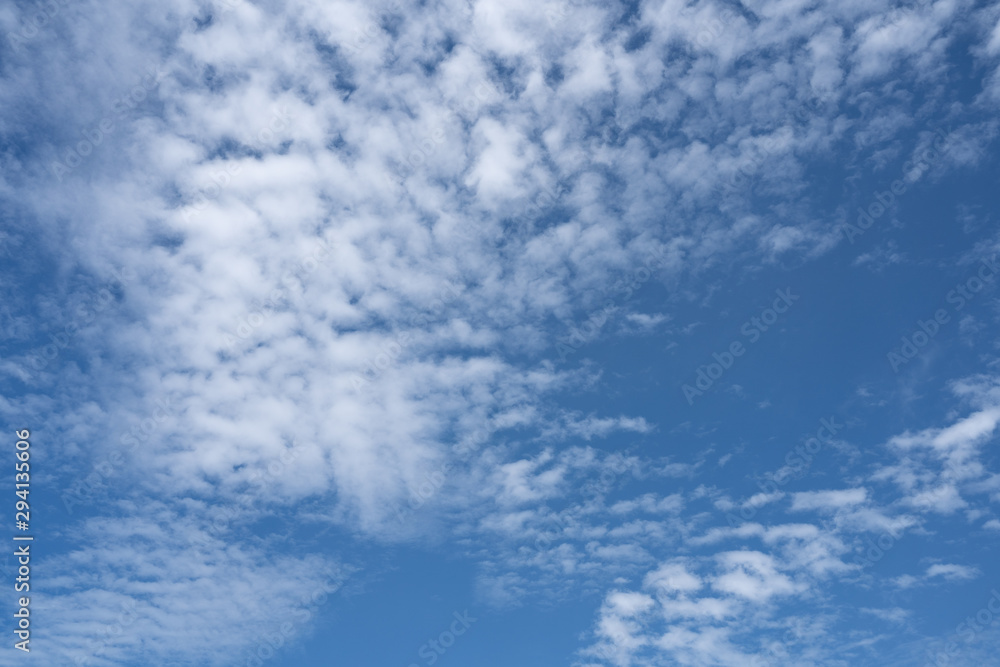 Blue sky with cloud. Beautiful natural of sky abstract or background.
