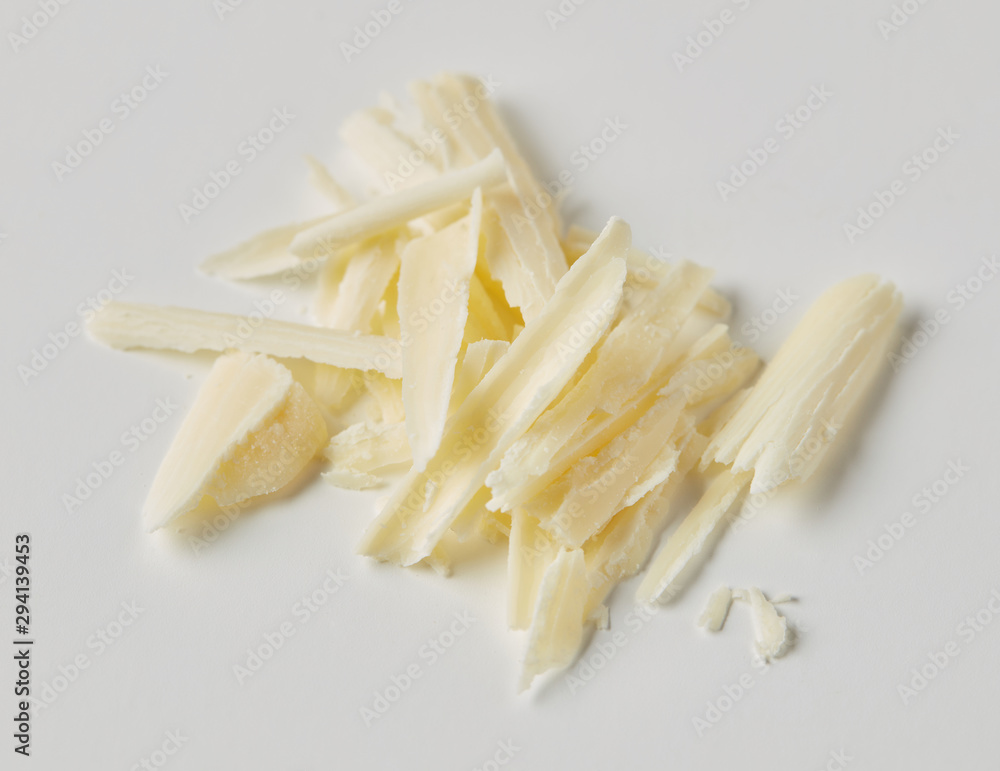Fotografie Chocolate shavings close-up