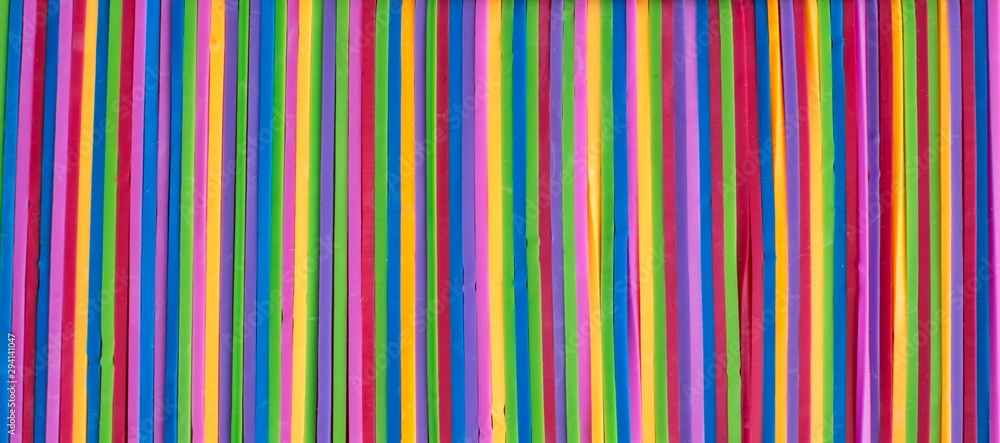 Fototapeta premium Vivid Colorful rubber bands