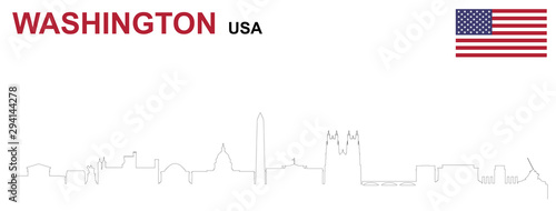 Washington, abstrakt