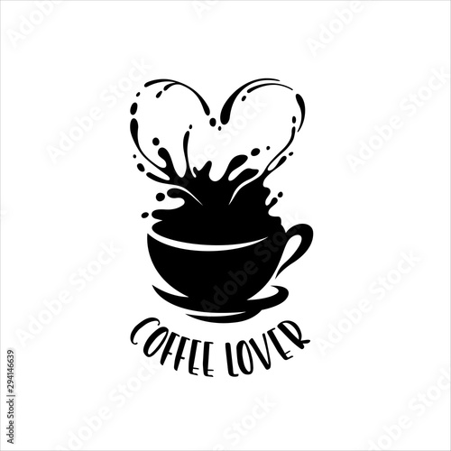 Coffee lover t-shirt design. Vector illustration.