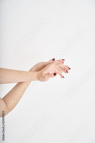 woman hands