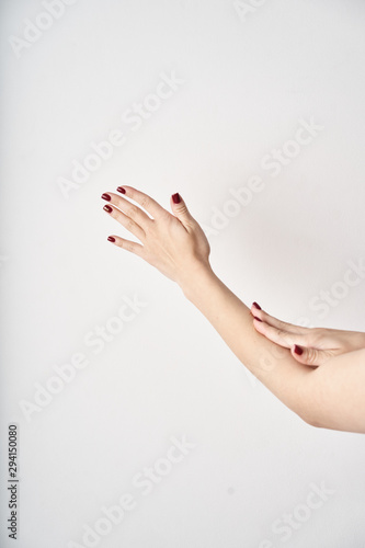 woman hands