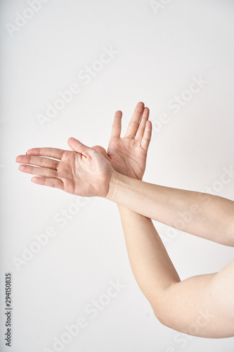 woman hands