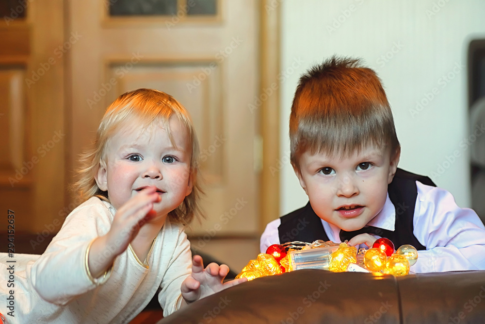 Young family at home Young family at home