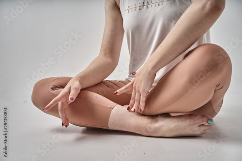 yoga woman hand © Edward