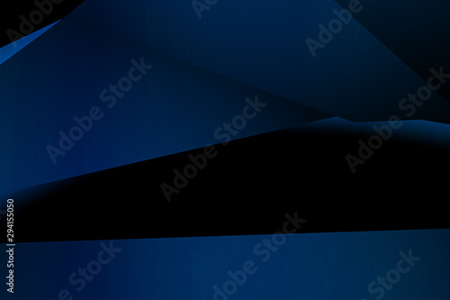 abstract blue metallic fabric geometric shape waving slow movement background
