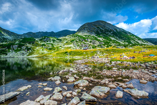 Landscape in Retezat Mountains, Romania