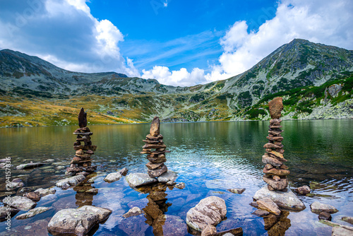 Landscape in Retezat Mountains, Romania