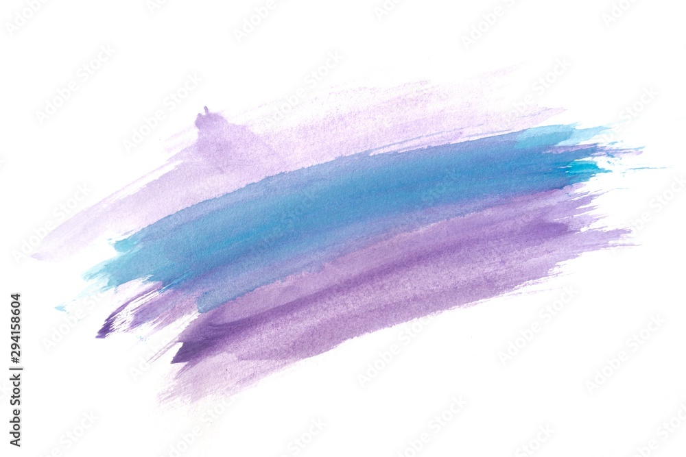 abstract watercolor brush strokes