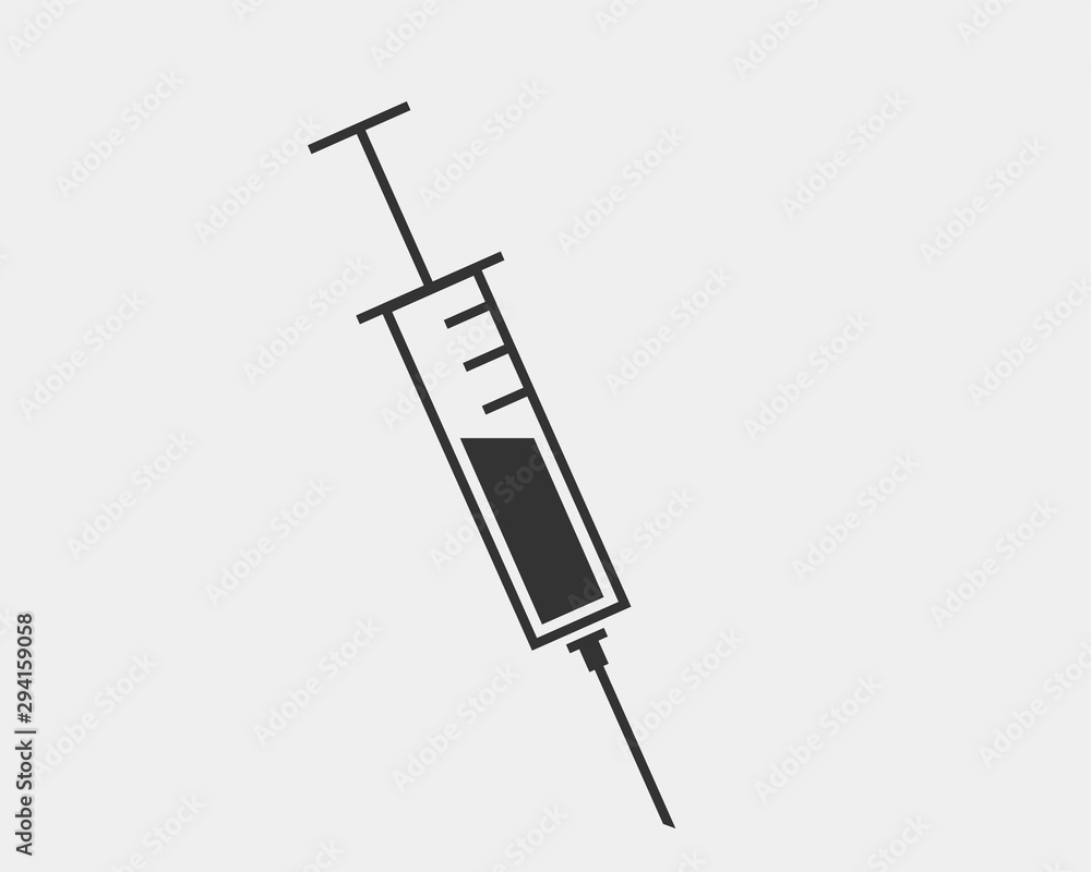 Medical icons vector. Syringe icon medicine drug. Medical icons vector. Syringe icon medicine drug.