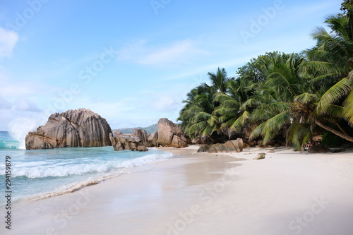 Paradise beach Seychelles