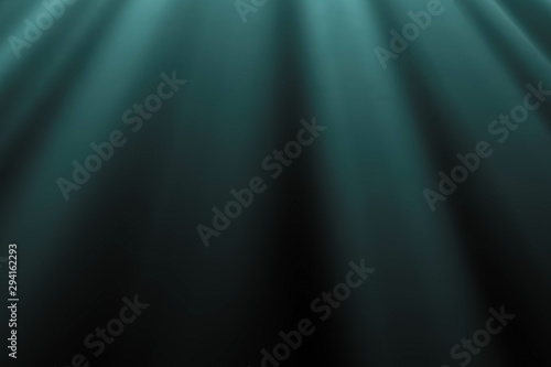 perfectly seamless of deep blue and green ocean waves from underwater background with micro particles flowing, light rays shining through