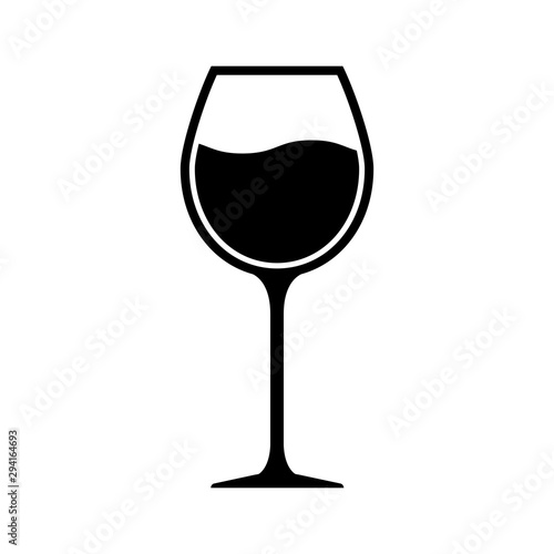 Glass of wine icon
