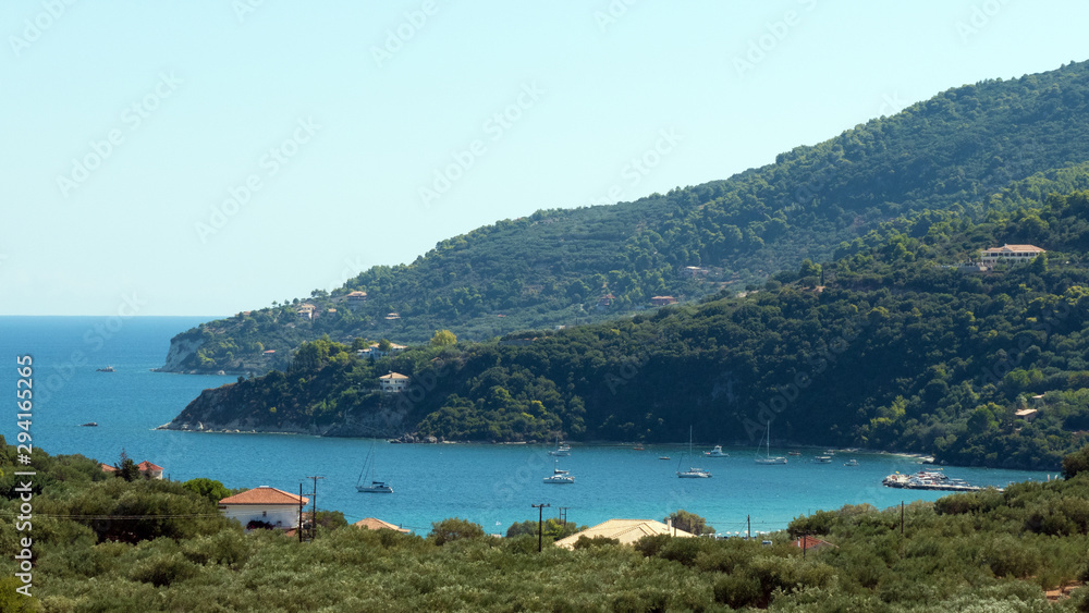 Fototapeta premium View of the Bay of Limni