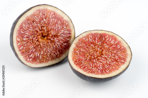 Cuted fig fruit