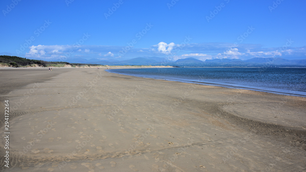 The Huge Beach at Llanddwyn, Anglesey, North Wales