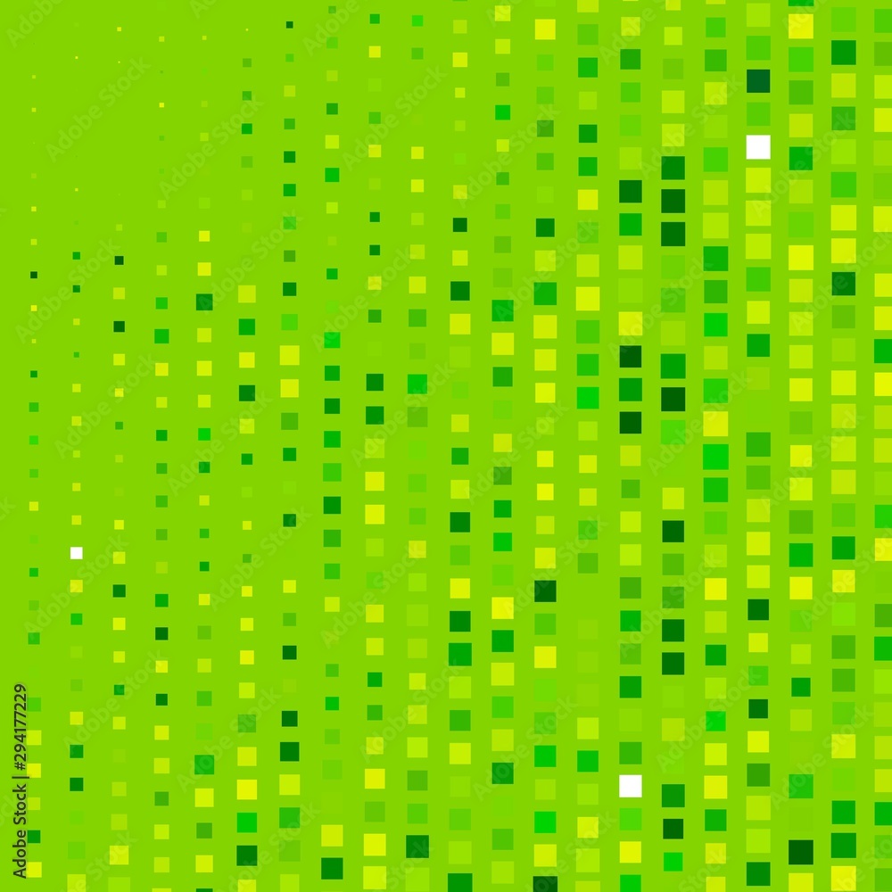 Fototapeta premium Light Green vector background with rectangles. Rectangles with colorful gradient on abstract background. Pattern for commercials, ads.